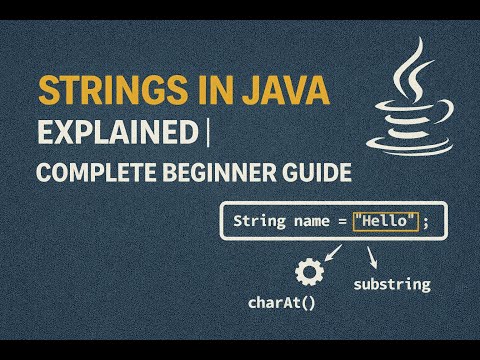 11 Strings In Java Explained Complete Beginner Guide
