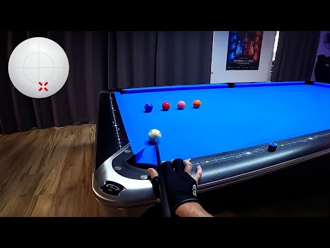Pool Lesson | Natural Cue Ball Control Using The Line - GoPro