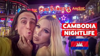 Nightlife in Siem Reap, Cambodia gets WILD on Pub Street 🇰🇭