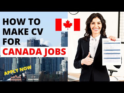 Canadian Resume Format 2023 | How to Make Canadian CV | Canada CV Format 2023
