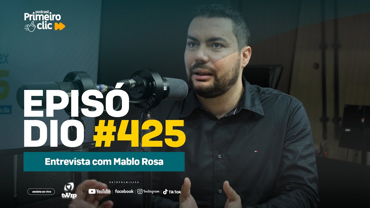 Edição do Primeiro Clic desta terça recebe Mablo Rosa, da Allita Colchões