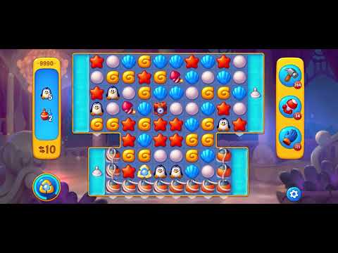 Fishdom level 9990 no boosters フィッシュダム ノーマル