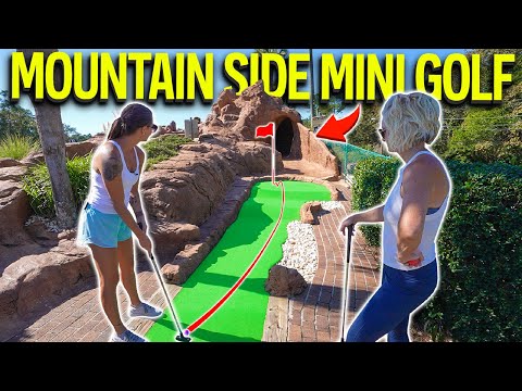 MUST PLAY Incredible Mini Golf Course! - MASSIVE Course!