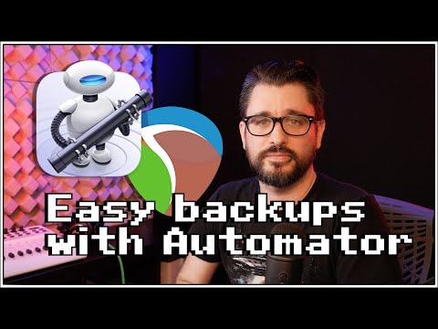 How to easily backup REAPER settings with Automator (for MacOS)