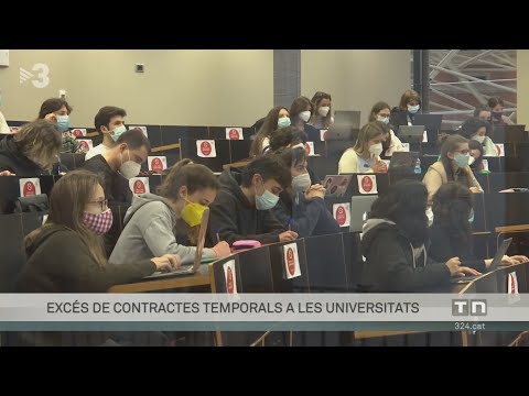 Informe sobre requisits de les universitats al Telenotícies de TV3 (18/03/2021)