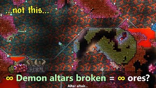 So I've destroyed ∞ Terraria demon altars ─ What would happen