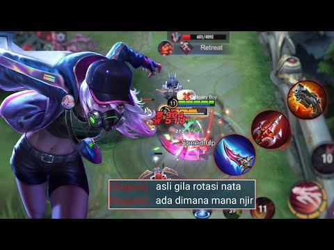 Natalia’s Crazy Rotation Stresses the Enemies | Top 1 Global Natalia Build - MLBB
