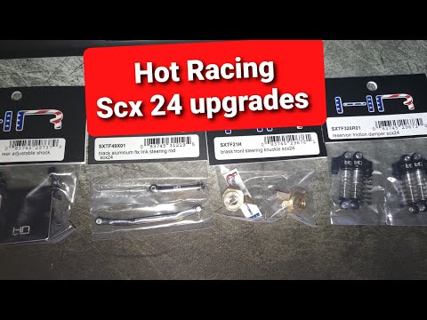 Axial SCX24 Hot Racing upgrades,