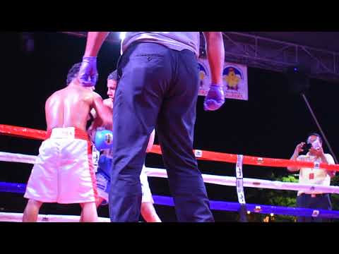 Campos derrotó al colombiano Guerra / 4to round