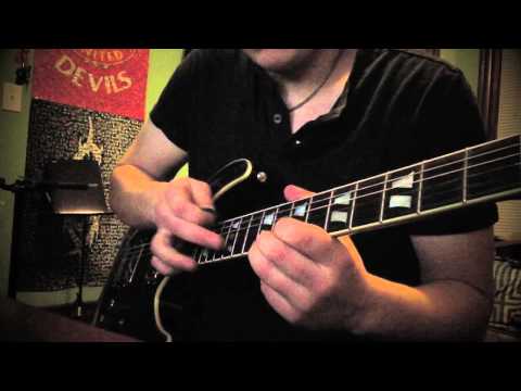 Monsters by Matchbook Romance Guitar Solo Cover (Backing Track/Tabs)