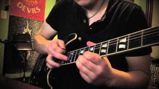 Monsters by Matchbook Romance Guitar Solo Cover (Backing Track/Tabs)