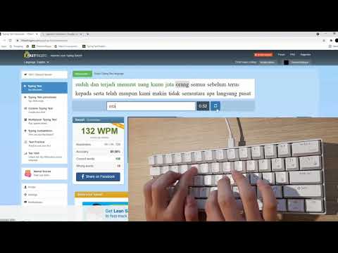 10FastFingers - Typing Test Indonesia 144 WPM