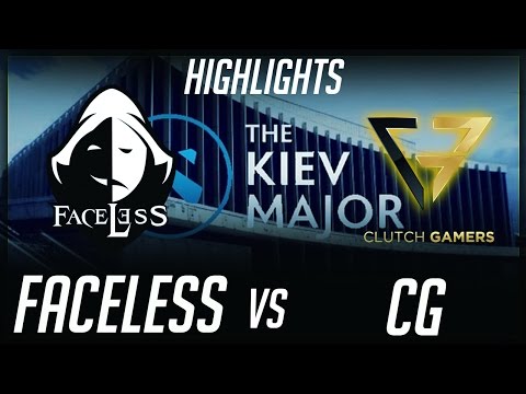 Faceless vs Clutch Gamers The Kiev Major 2017 SEA Highlights Dota 2