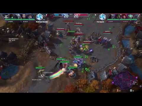 MadCorps-eSports vs Free Agents -  ESL Go4Heroes #1 (Ro64)