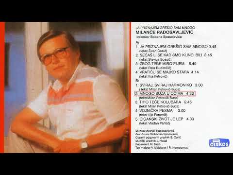 Milance Radosavljevic - Mnogo suza u ocima - (Audio 1986)