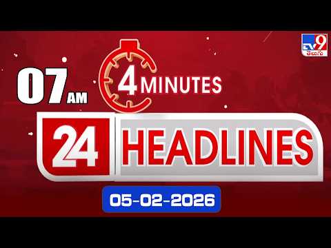 4 Minutes 24 Headlines | 7 AM | 05-02-2026 - TV9