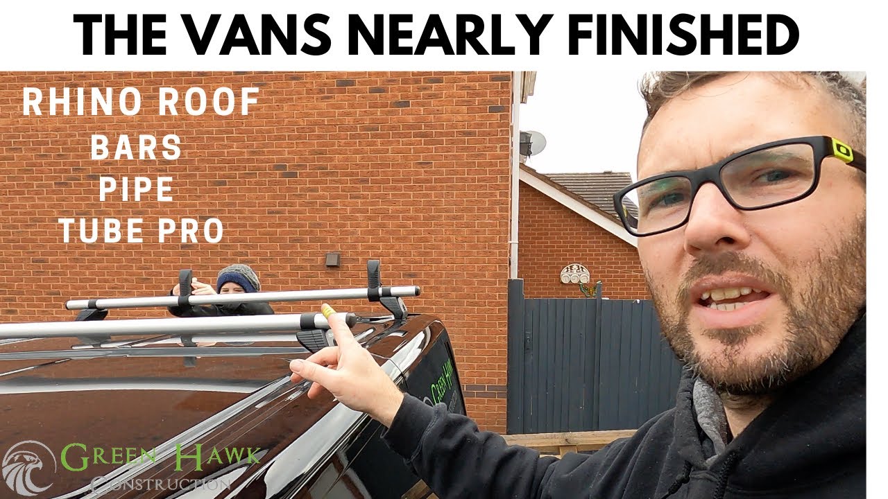 WORKING WITH MY SON FITTING RHINO ROOF BARS