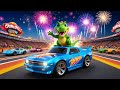 Racing Rex And The Hot Wheels Rally Fun Racing Song Sing Along Imagination Speedy Adventures