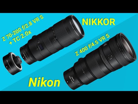 NIKKOR Z 400 f/4.5 vs 70-200 f/2.8 with TC 2.0x Shootout