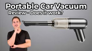 Portable rechargeable car vacuum review: Does it work?