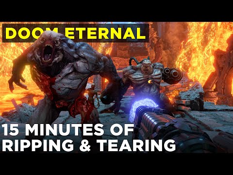 15 minutes of DOOM Eternal gameplay