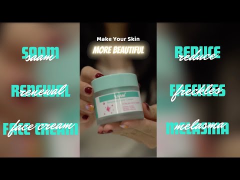 SAAM RENEWAL FACE CREAM effective REDUCE freckles, pigmentation, and melasma