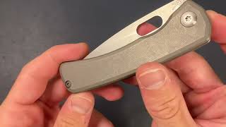 The SPK Lamia on bearings: Knife Standards Full Review