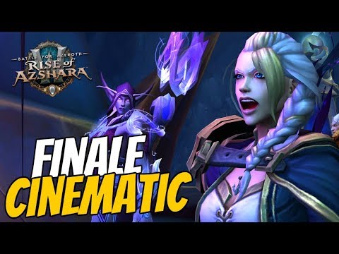 Nazjatar Zone Finale Cinematic | WoW Patch 8.2 Rise of Azshara | World of Warcraft
