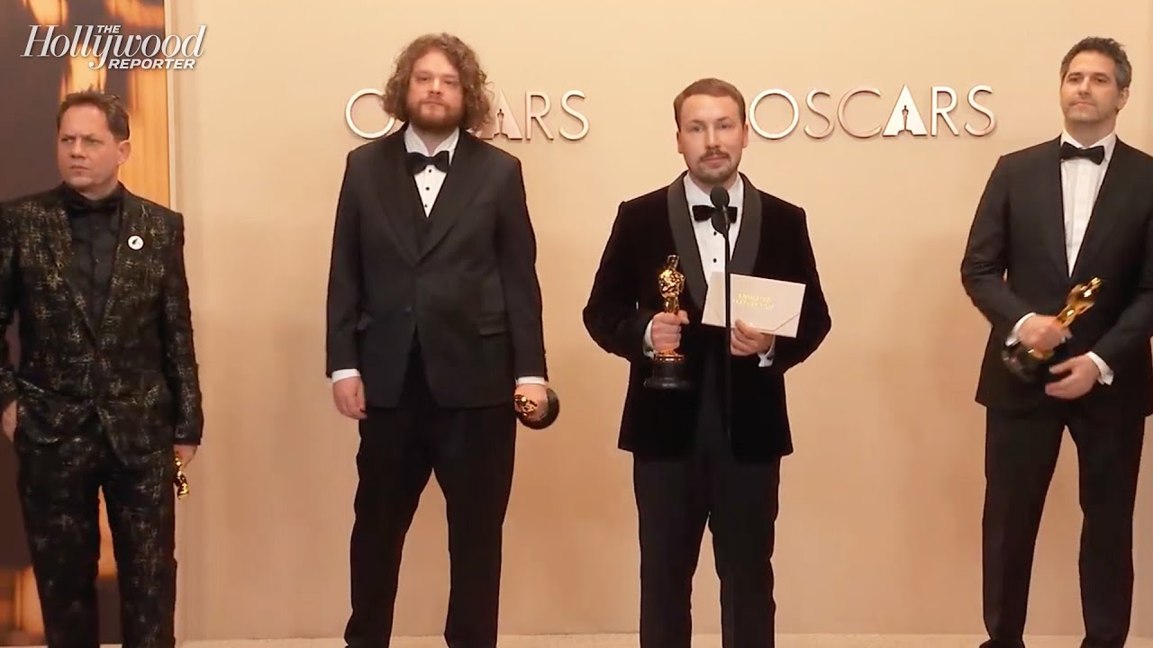 Watch 'Flow' Director Gints Zilbalodis React to Winning Latvia's First Oscar | Oscars 2025 - YouTube