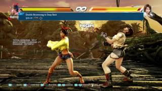 철권7 조시 리잘 콤보 공략, 커맨드, 플레이 영상, TEKKEN 7 Josie Rizal Combo #04