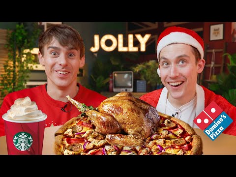 We tried EVERY Christmas Fast Food!!!