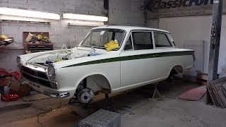 Lotus Cortina MKI renovation tutorial video