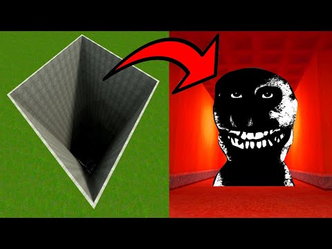 HORROR ENTITY IN MASSIVE PIT! - Garry's mod Sandbox