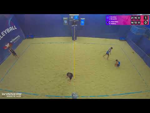 14:35 I. Horiaiev / I. Skrynnik - A. Matvieiev / V. Kelbas 24.04.2023 | Winners Beach Volleyball