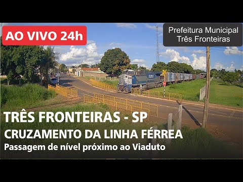 Travessia Férrea KM 415 em Três  Fronteiras - SP