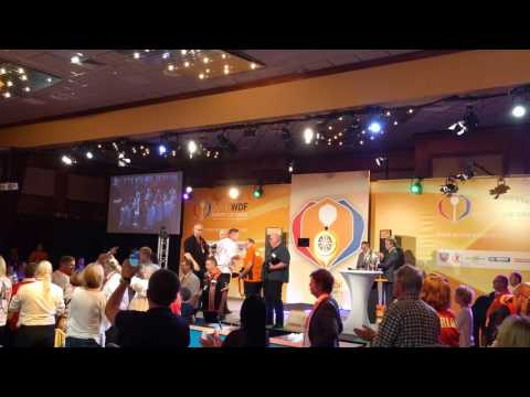 WDF Europe Cup 2016 mens teams - gold