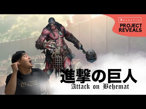 Attack on Titan Mega Gargant Paintjob Reveal