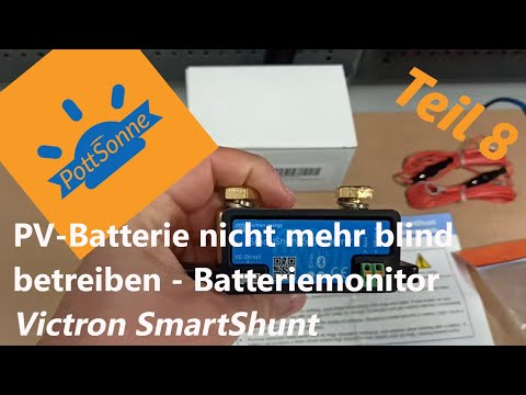 Ergänzung eines Victron SmartShunt in einer PV-Anlage
