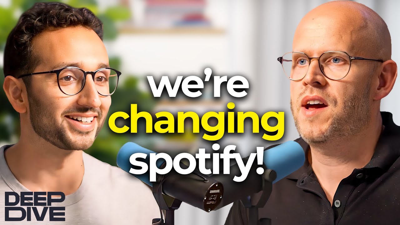 Spotify Founder: “Your Music Taste Could Signal The Books You NEED to Read” - Daniel Ek