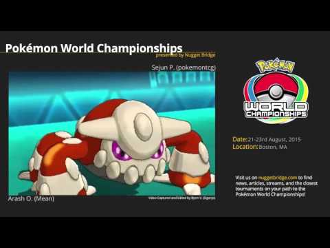 VGC'15 Worlds Friendly Battle - Arash O.  Mean vs Sejun P. (pokemontcg)