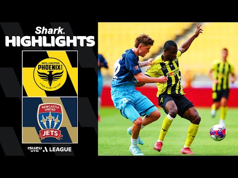 Wellington Phoenix v Newcastle Jets | SHARK HIGHLIGHTS | Isuzu UTE A-League 2025-26 | Round 8