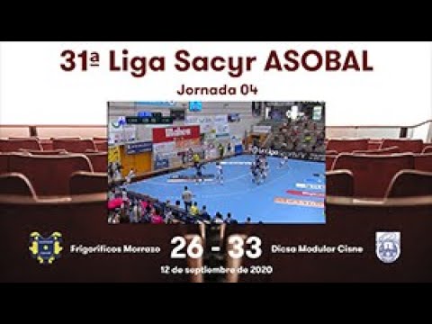 31ª Liga Sacyr ASOBAL J04: Frigoríficos Morrazo - Dicsa Modular Cisne