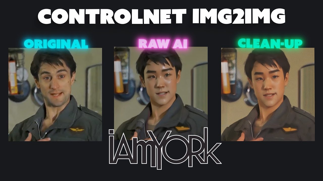 Trash or Magic? Using ControlNet in Stable Diffusion img2img Taxi Driver AI Video Input