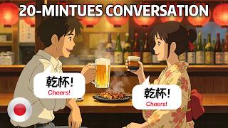 20-Minute Japanese Listening Practice | 10 Real Conversations for Beginners (N5-N4)