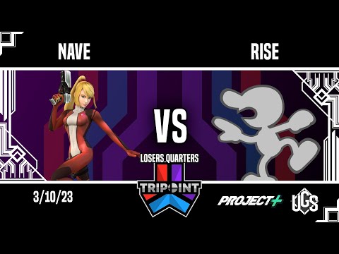 Tripoint Smash 182 - Losers Quarters - Nave(Zero Suit Samus) Vs. Rise(Mr Game and Watch)
