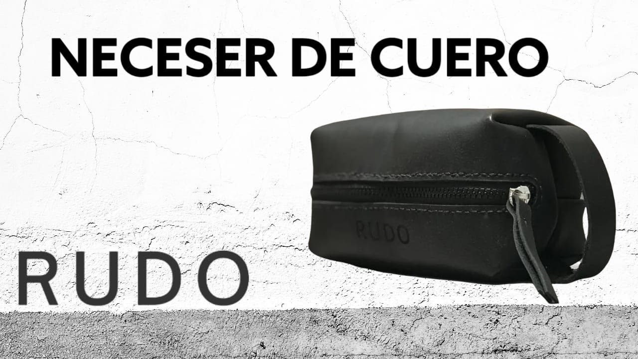 Neceser de cuero echo a mano