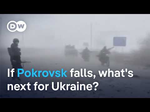 Ukraine says 300 Russian soldiers in Pokrovsk | DW News