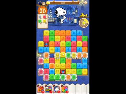 Snoopy Puzzle Journey Night Mode Level 120 - NO BOOSTERS 🐶🧩🧳 | SKILLGAMING ✔️