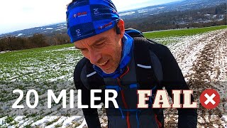 Training for a 50 Mile Ultra | North Downs Way 50 Weekly Training Vlog | 20 MILER FAIL