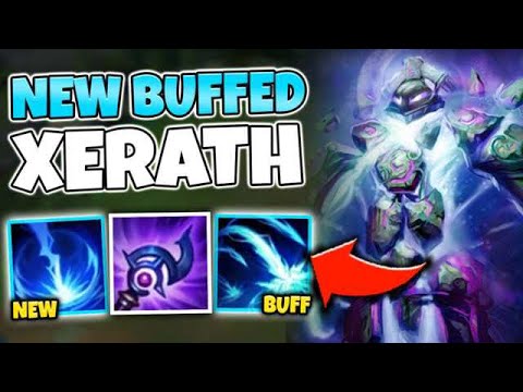 OMG! XERATH GOT HUGE BUFFS! W + R DAMAGE INCREASED (THIS IS AMAZING) - League of Legends